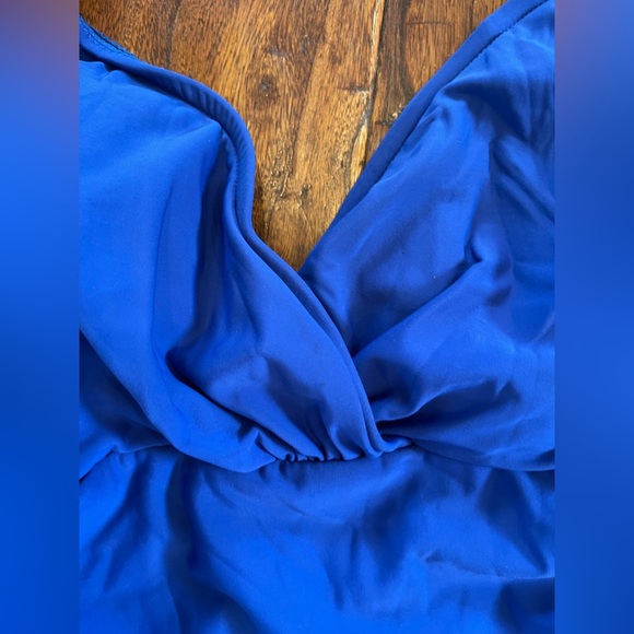 Women's Addison One Piece Swimsuit Trim Shaper Swimsuit Cobalt blue size 16 - Picture 8 of 10